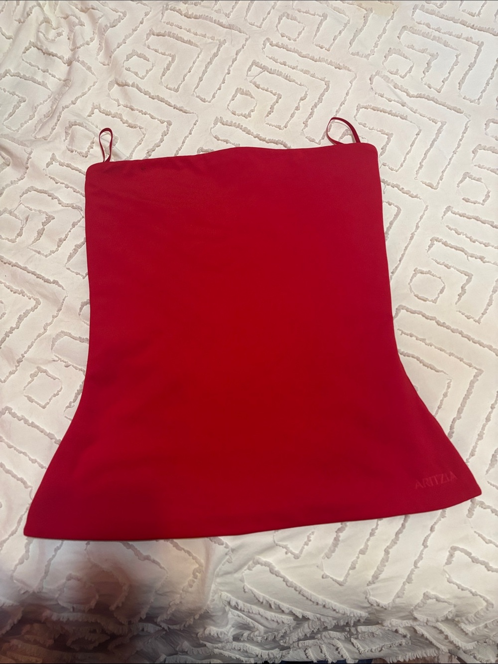 Aritzia Red Spaghetti Strap Camisole tube top
